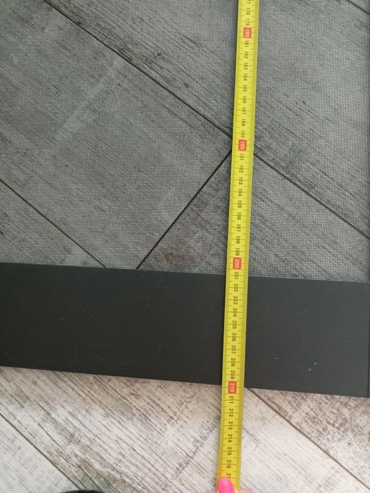 Moskitiera drzwiowa balkonowa ciemna