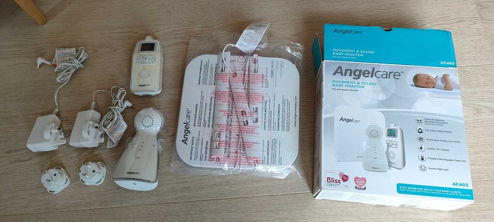 Monitor ruchu/oddechu dziecka, elektroniczna niania.