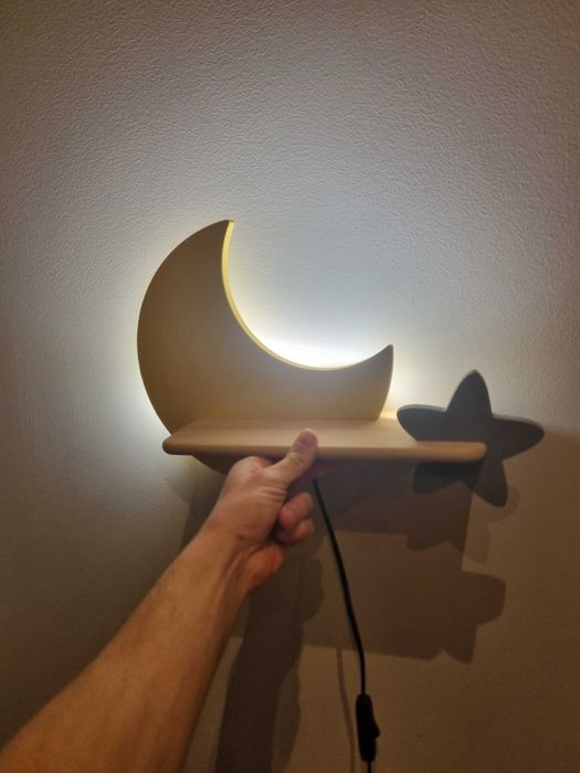 Lampka nocna Led dla dziecka księżyc