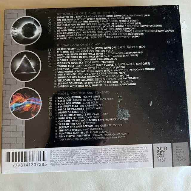 Pink Floyd: The Many Faces Of CD Triplo Novo e selado