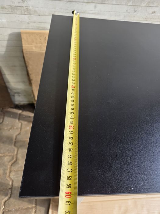 Biurko z blatem i metalowymi nogami LOFTOWE