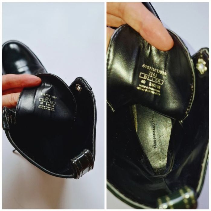 Zara, високі черевики, р: 40, весняні