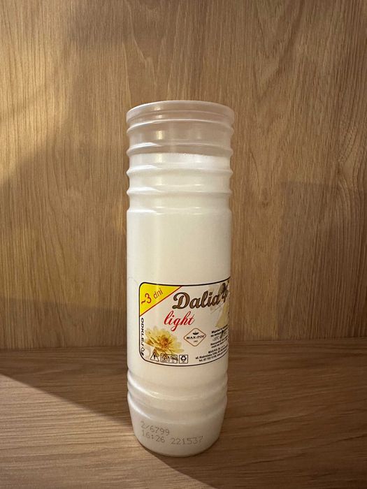 Wkłady do zniczy parafinowe do zniczy 72h - zestaw 33 sztuk
