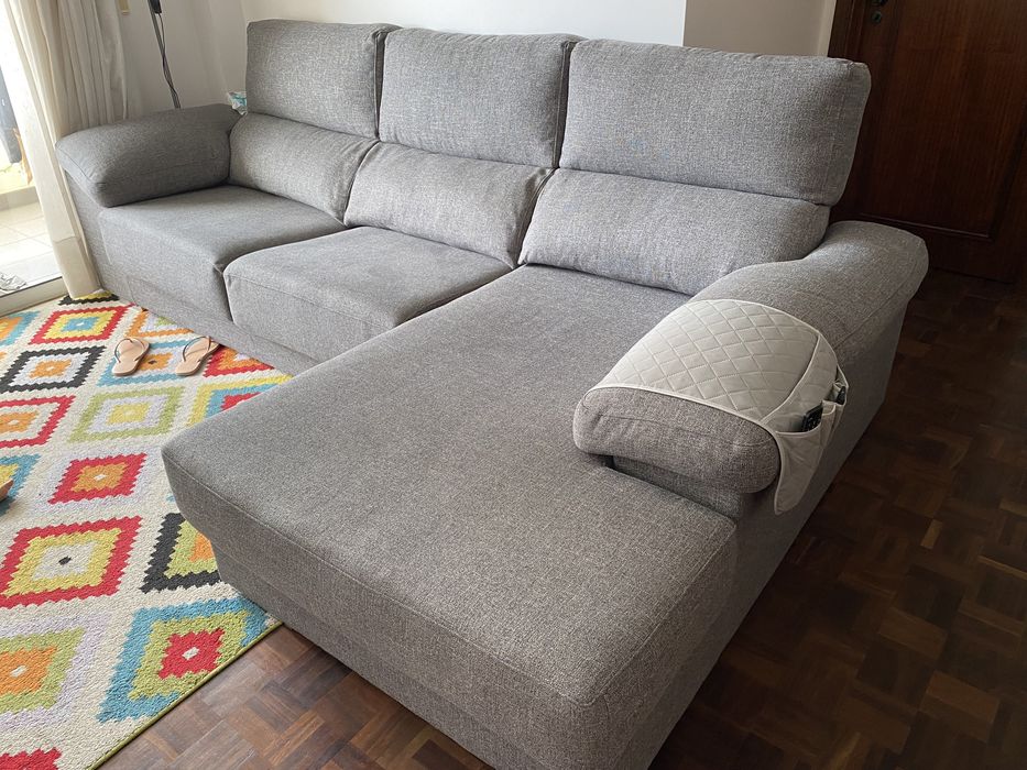 Sofa noemi cinzendo com garantia