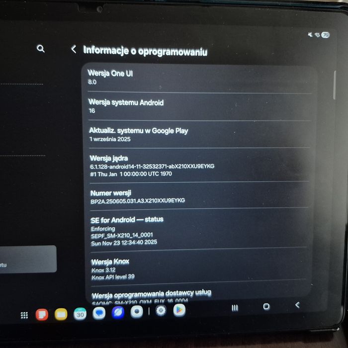Samsung Galaxy TAB A9+ wifi 8Gb/128 niebieski