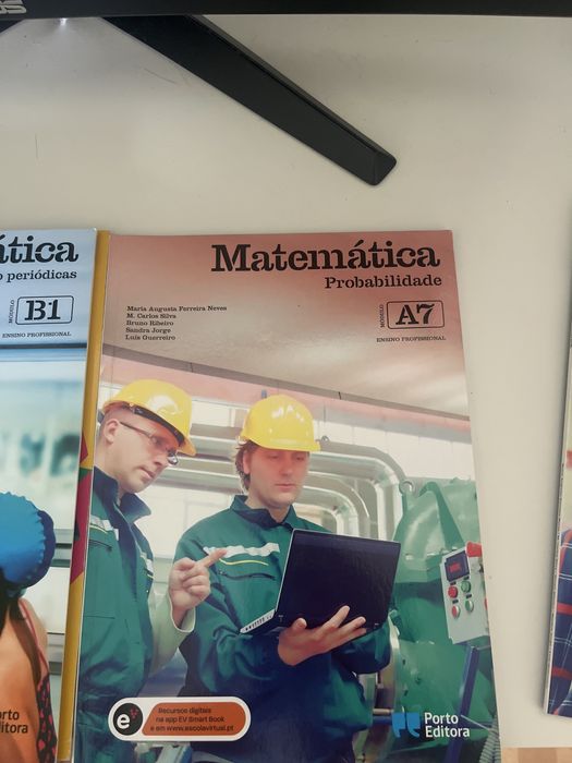 livros de matematica de curso profissional