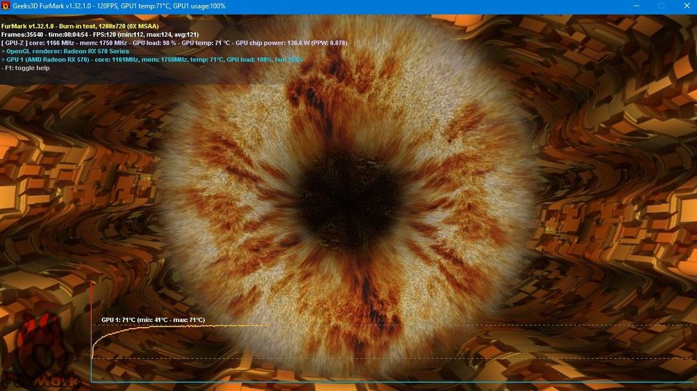 Відеокарта Asus rx570 4gb(гб)