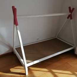 Cama Tipi em madeira s/ colchão