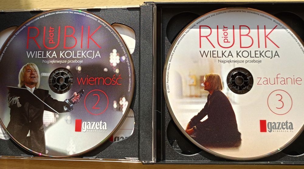 5 CD Piotr Rubik Wielka Kolekcja najpiękniejsze przeboje