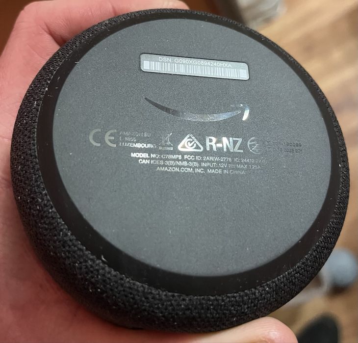 Zestaw 5x Asystenta glosowego Amazon Alexa Echo Dot