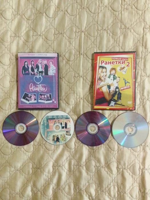 DVD диски Комплектами по 200грн.