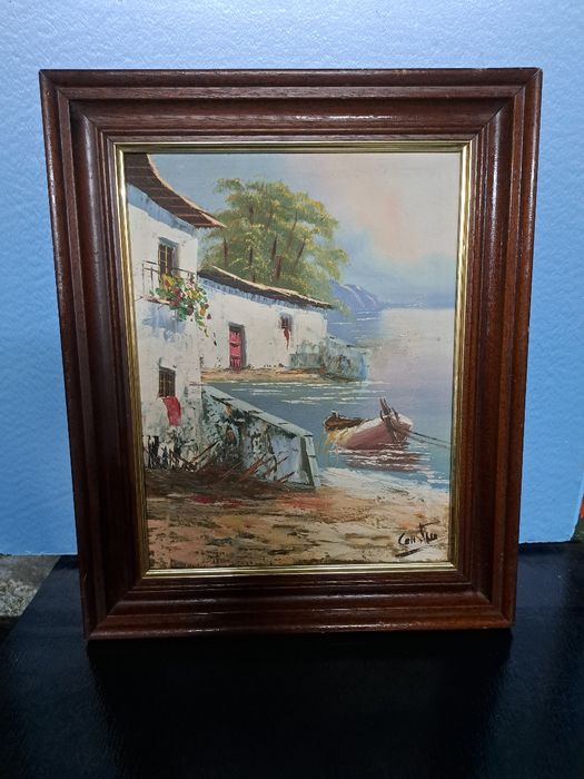 Quadro pintado óleo