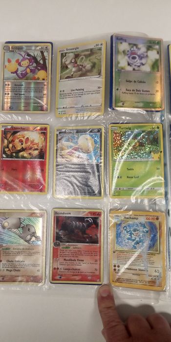 Pokemon cartas edição happy meal holográficas pikachu