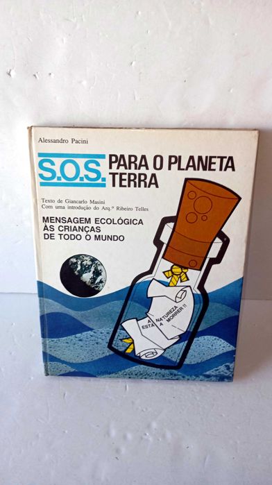 SOS Para o Planeta Terra - livro antigo