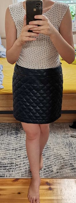 Spódnica eko skóra