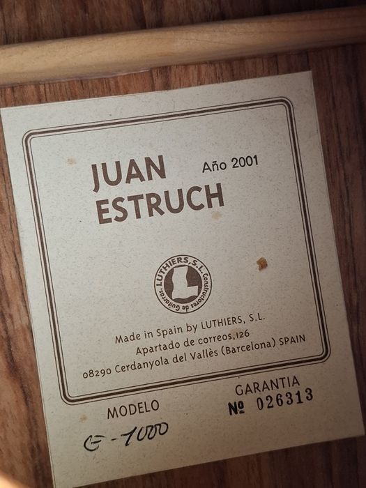 Guitarra clássica ESTRUCH