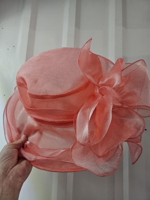 Вінтажний пляжний капелюх asos шляпа пляжная органза