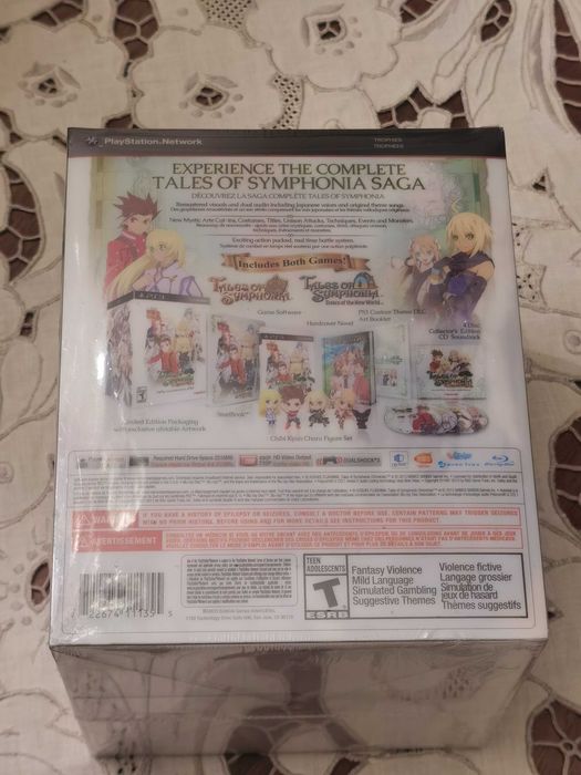 Tales of Symphonia Chronicles Collectors Edition Playstation 3 SELADO