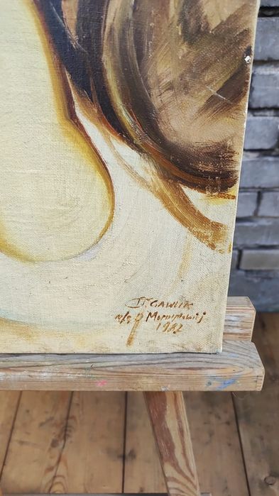 J. Gawlik wg Mała dziewczynka S. Mrożewski 1962 r. - piękny duży obraz