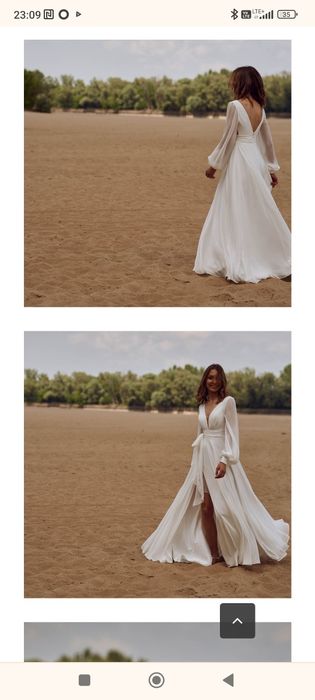 Suknia ślubna 'fliss'