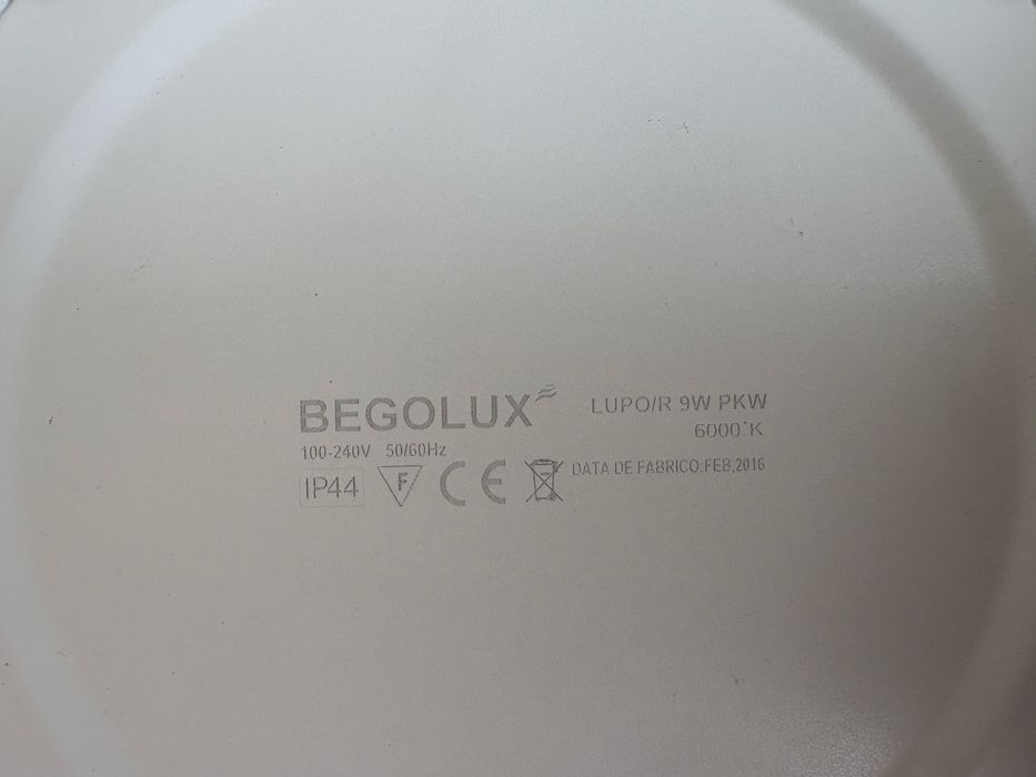 _13un._Painel Led BEGOLUX Lupo/R 9w 6000k