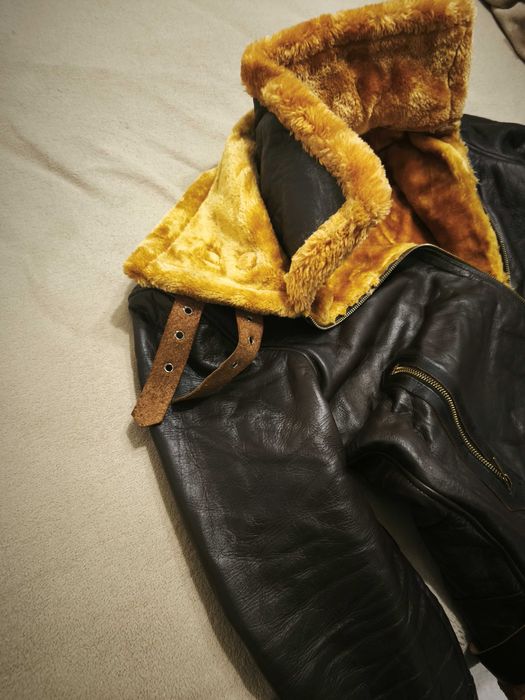 Casaco em couro B3 Aviador