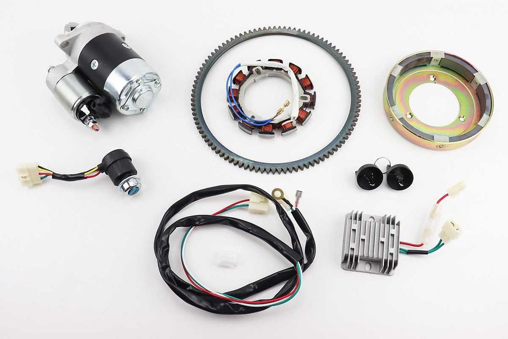 Комплект переобладнання на електростартер дизельного двигуна 186