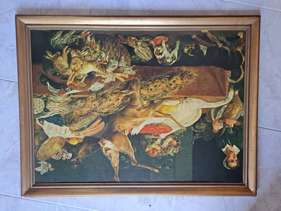 Quadro pintado a mão