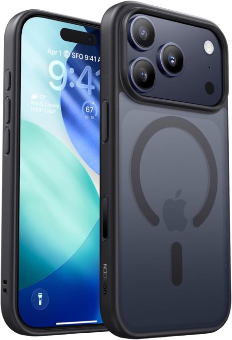 Чехол Ugreen на iPhone 17 Pro Max MagSafe Black, 17 Pro MagSafe Black