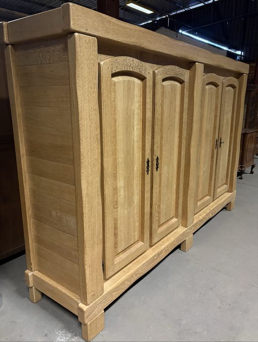 Zestaw mebli sypialnianych,szafa+toaletka+szafki nocne i łóżko dębowa