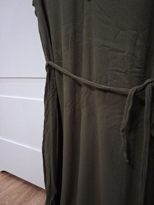 H&M sukienka khaki damski XS -M