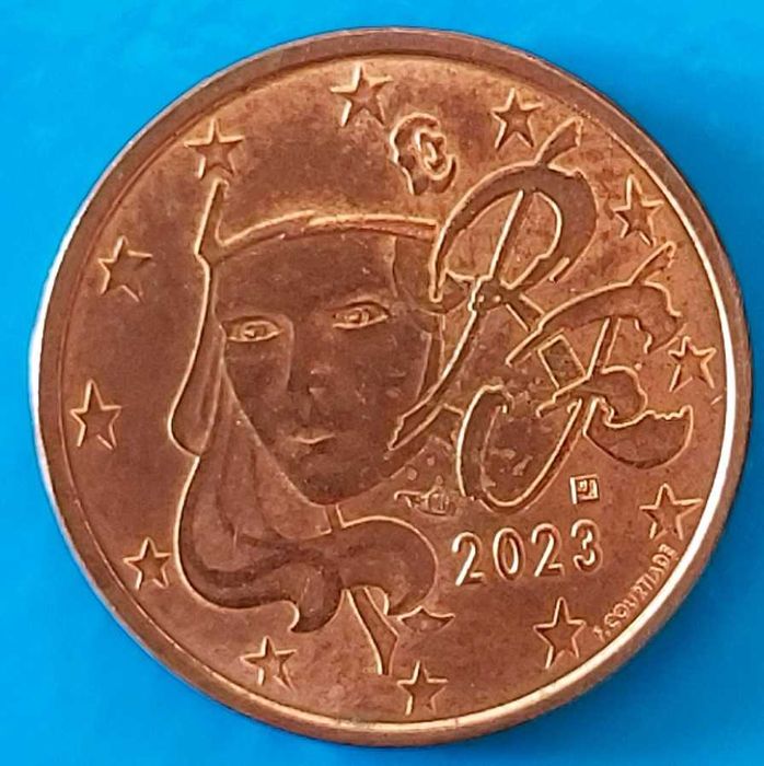2 Cêntimos de 2023 da França