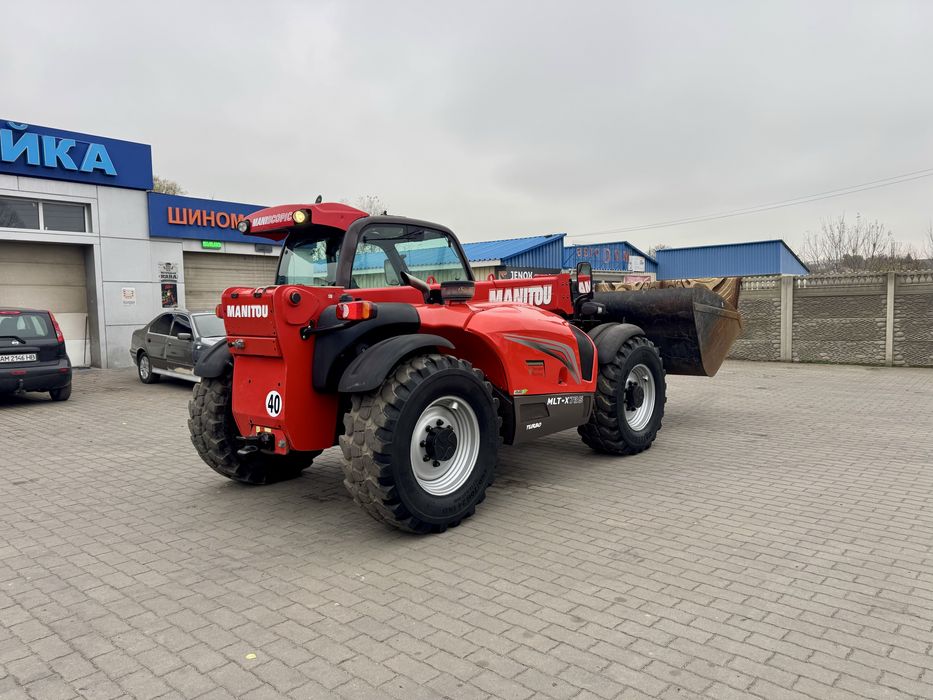 Телескопічний навантажувач Manituo MLT 735 2017р