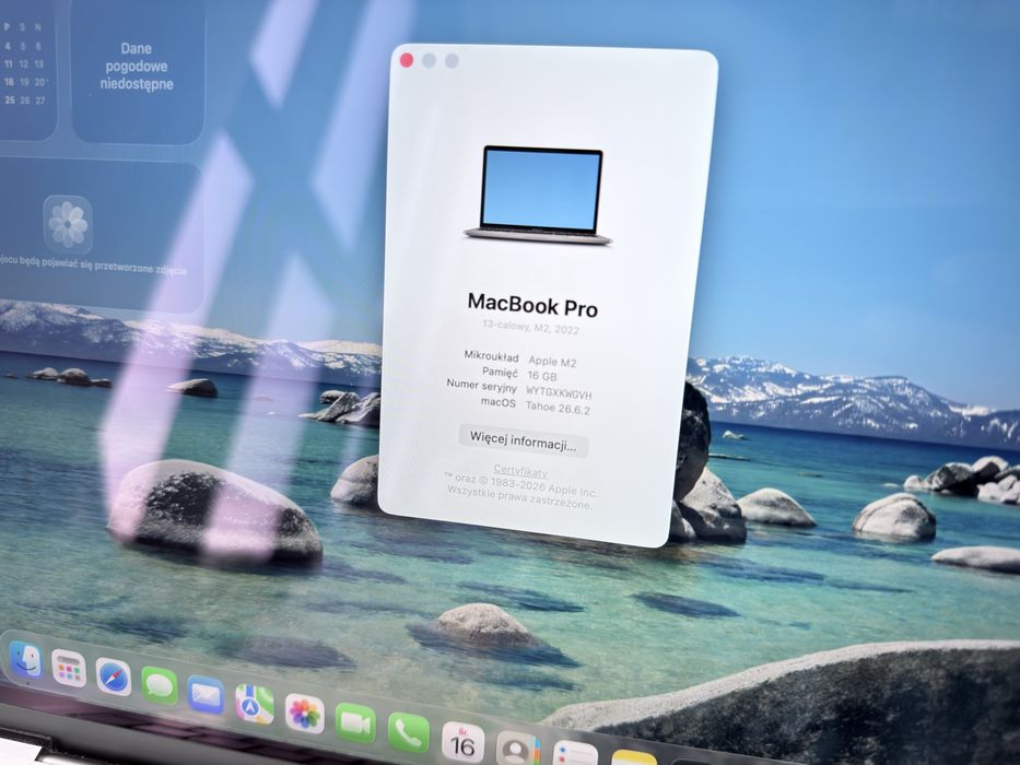 Apple macbook Pro M2 16GB