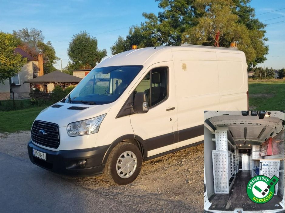Ford Transit  Gotowy Warsztat /  Szafki / Webasto / Zasilanie 230V / Magazyn Energi