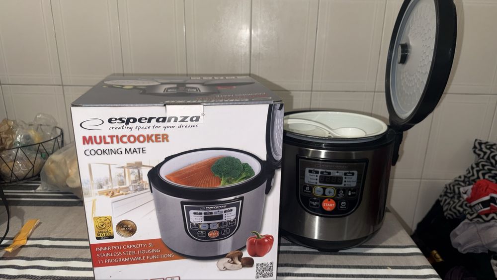 Panela Elétrica Multicooker Cooking Mate – Esperanza