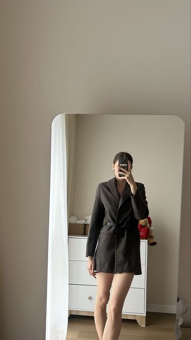 Піджак сукня шоколад