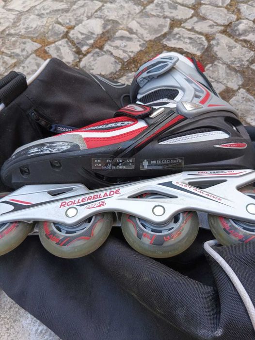 Oportunidade, Patins em linha como novos.