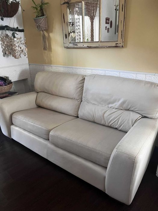 sofá ikea creme bom estado