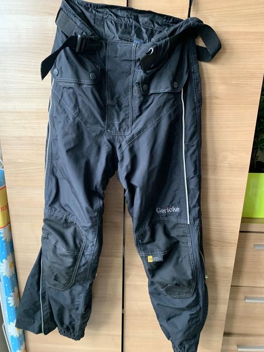 Spodnie motocyklowe HEIN GERICKE Hi dry L pas 88 cm protektory kolan