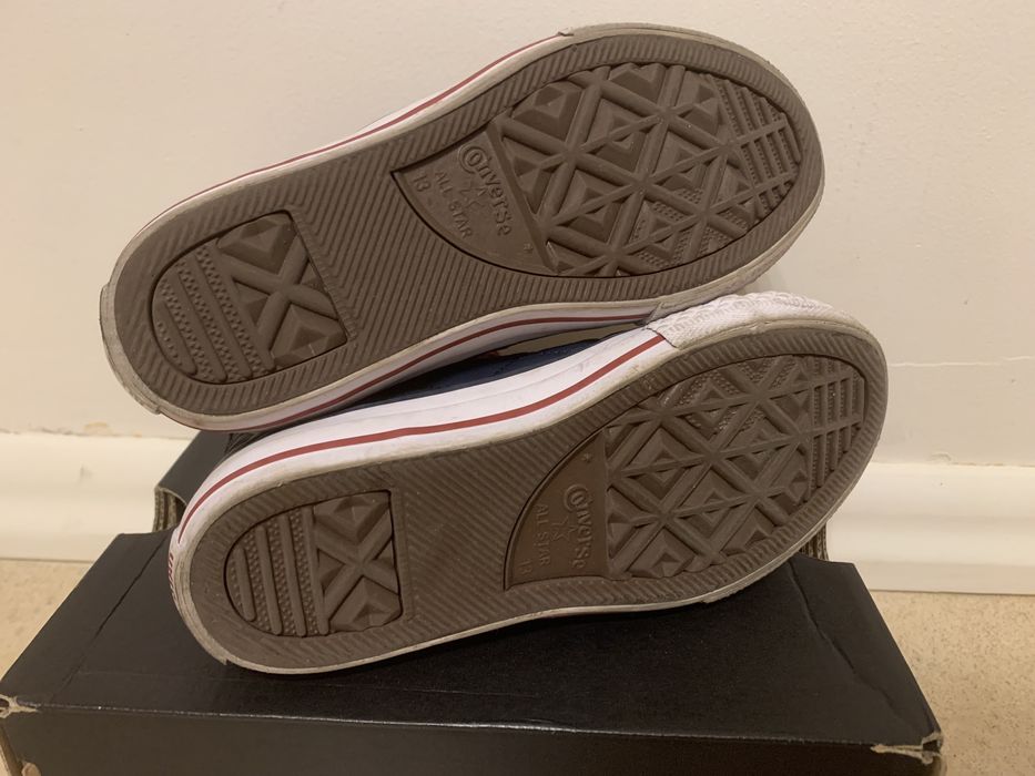 Adidasy Converse All Star Hi Side Zip Tex stan idealny