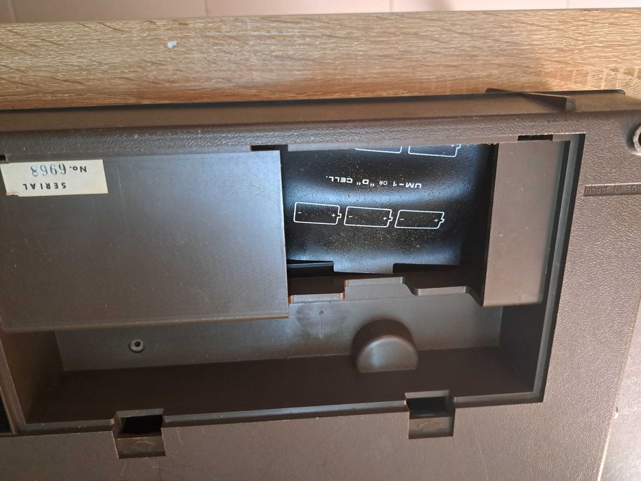 Vintage SUNNY VOX Model 500, Radio, Discos de Vinil e Cassete