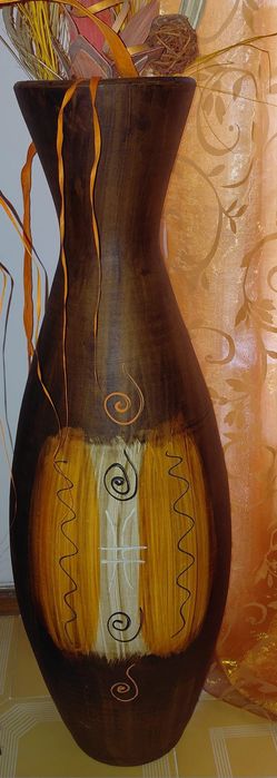 Pote decorativo  em barro