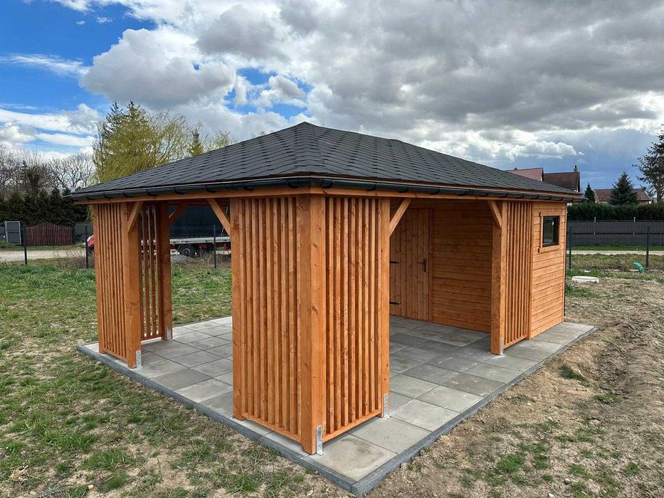 Domek ogrodowy 4x6 Altana Producent Wiata Gospodarczy Narzędziowy