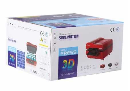 sublimação, prensa térmica 3D a vácuo para objetos irregulares