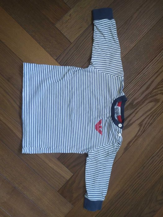 T-shirt bluzka na długi rękaw Armani