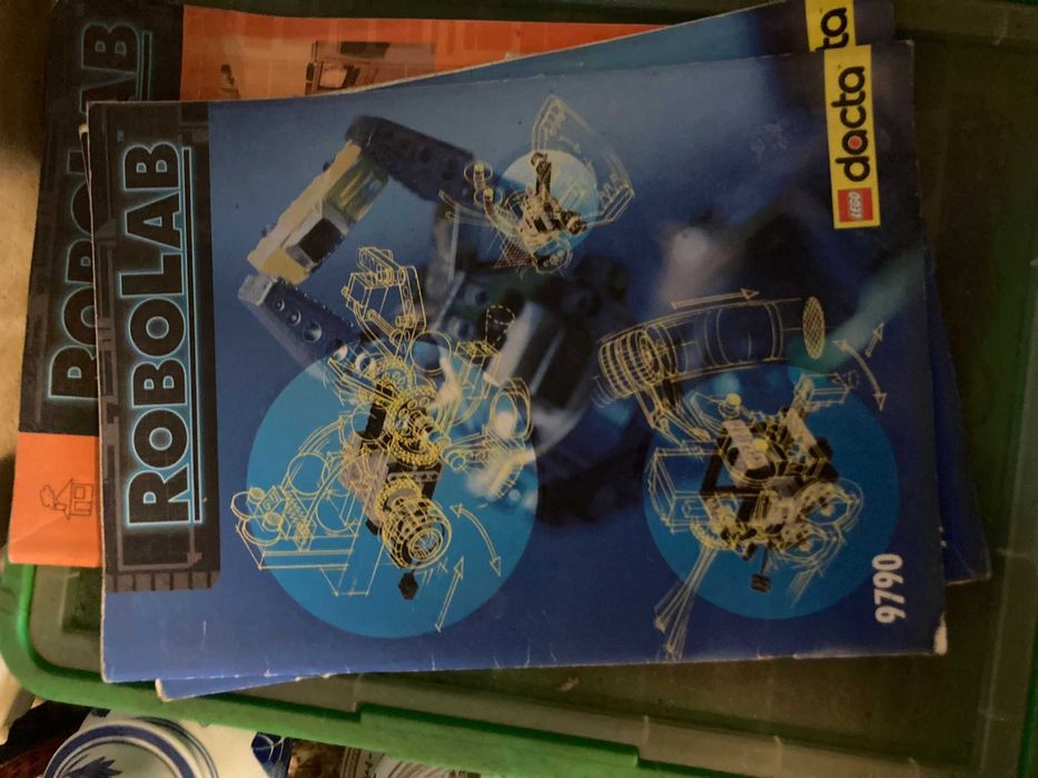 Legos robótica impecáveis com tudo