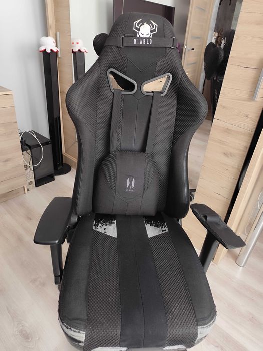 Fotel gamingowy diablo Chairs rozmiar dorosły duży