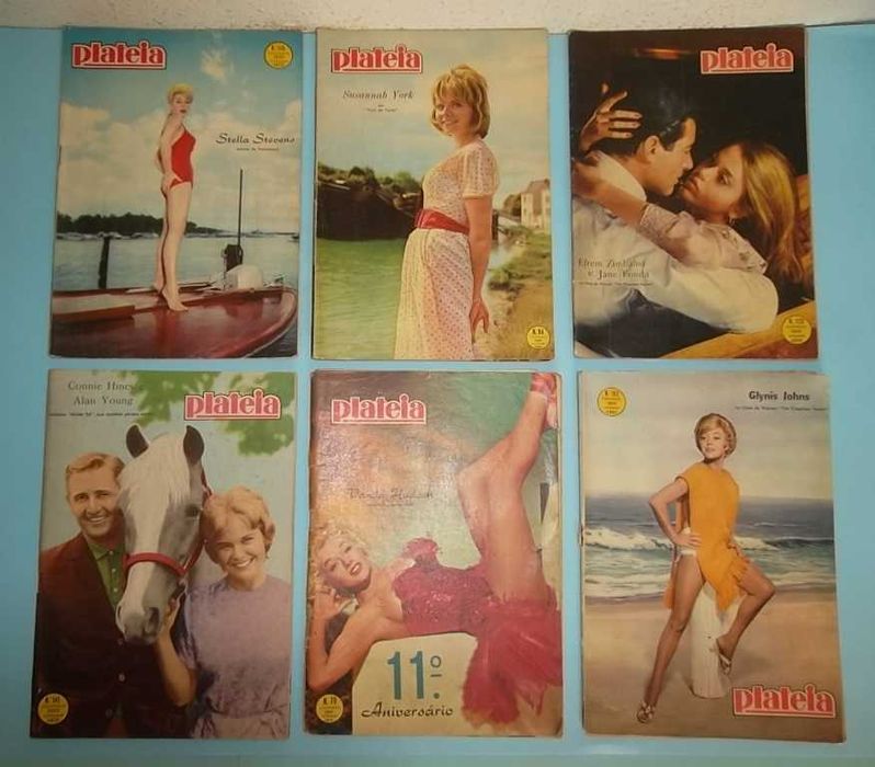 33 Revistas PLATÉIA - revistas dos anos 50