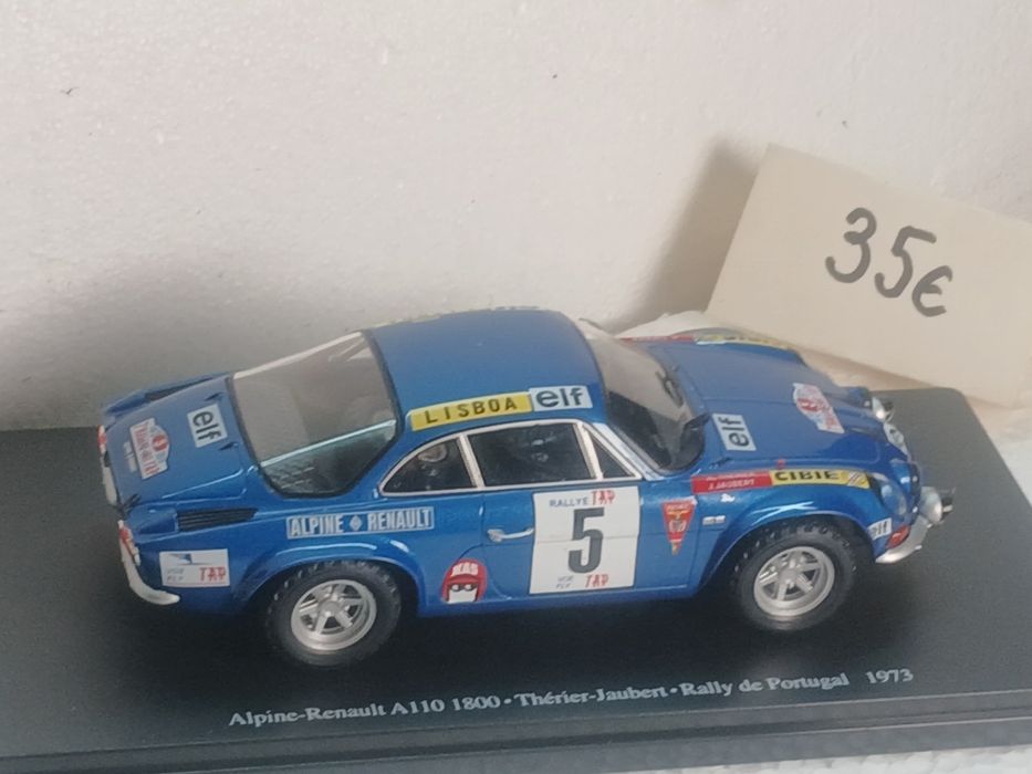 Miniaturas  1/24, de Ralies 7 modelos diferentes